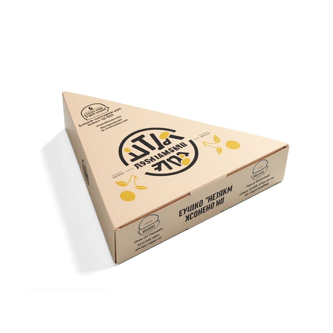 Custom Printed Pyramid Shape Boxes