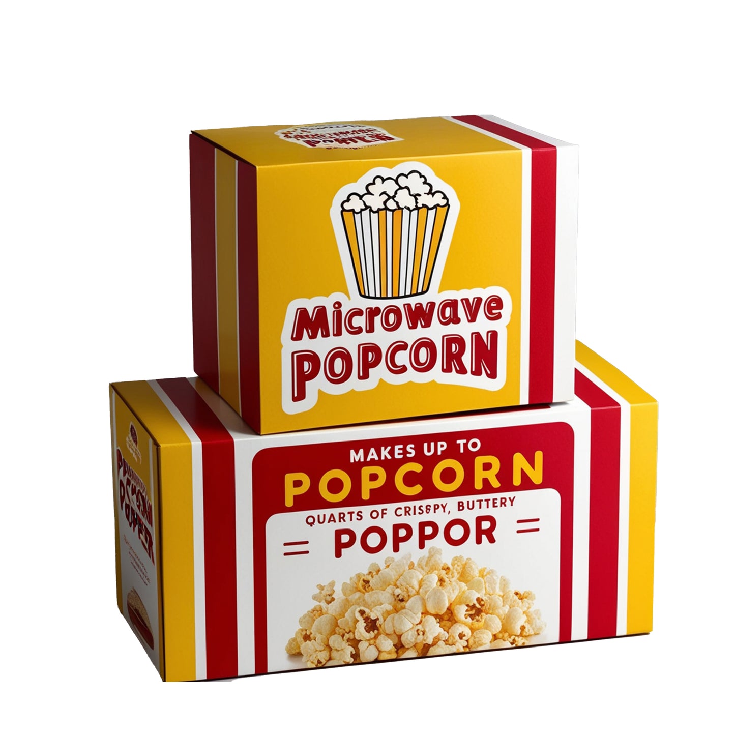 Microwave Popcorn - Classic Movie Night Snack (Pack of 2 Boxes)