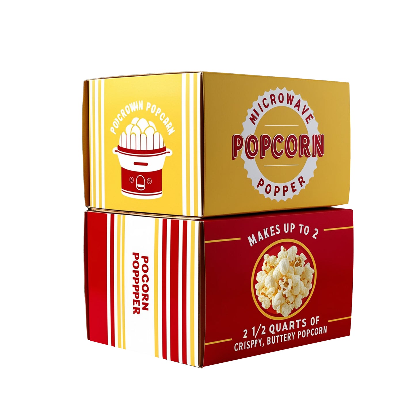 Microwave Popcorn - Classic Movie Night Snack (Pack of 2 Boxes)