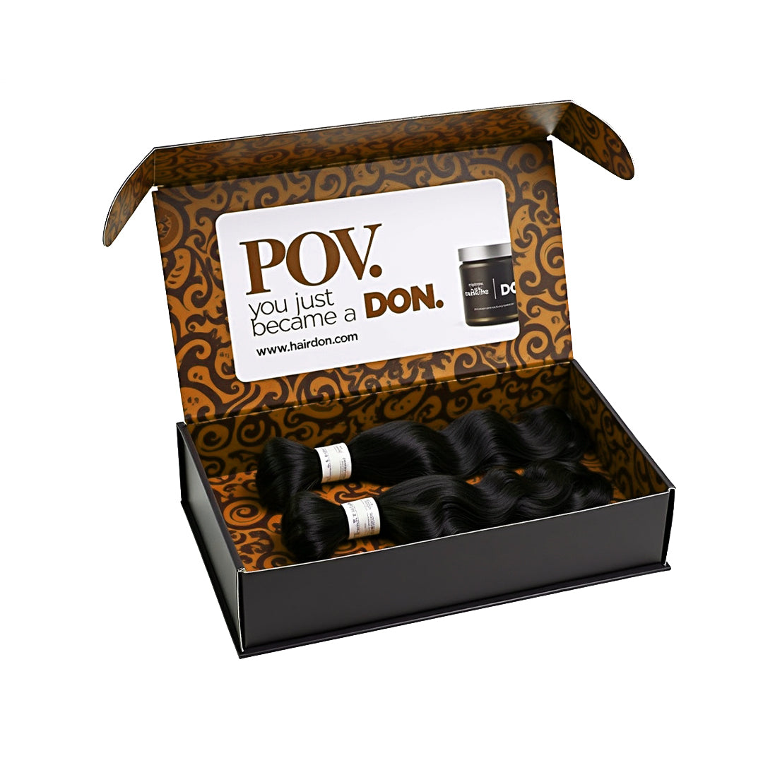 Foldable Hair Extension Boxes